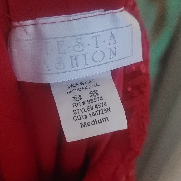 Fire engine red hot dress 👗 - Picture 5 of 5